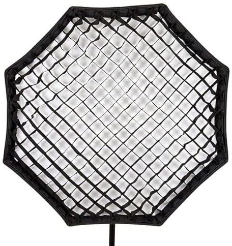 PIXAPRO Honeycomb Egg-Crate Waffle Diffusion Grid for Octagonal Softbox Octobox 120cm 4ft (120cm)