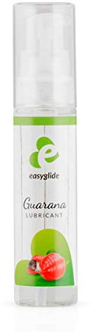 EasyGlide Guarana Gleitgel – Gleitmittel auf Wasserbasis mit Guaranageschmack - Kompatibel mit Latex und Silikon - 30ml