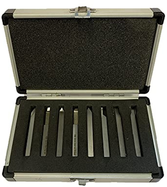 8PC HSS Lathe Turning Facing Threading Tool Set 6MM Shank Tools