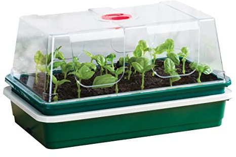 Muddy Hands Large Electric Heated Propagator Windowsill Plant Seed Tray