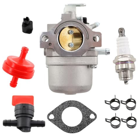 MCHNIC Vergaser Satz für Rasentraktor Briggs & Stratton 11-11 5-12-12 5-13-13,5 PS Ersetzt 494392 494502 495706 496592 498027 498134 498231 499161 694941 799728
