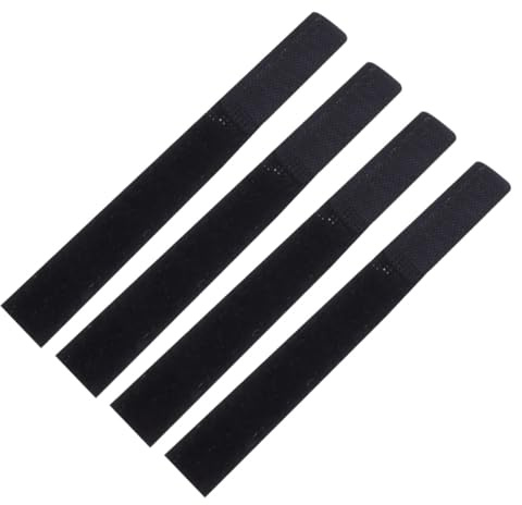 Homoyoyo Adhesive Hook and Loop Cable Straps 10 Pcs 2x18cm Reusable Fastening Tape for Tidy Wire Harness and Cord Management