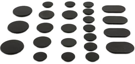 PIT66 Blandning dörr skumfix, kompatibel med 1998-2012 VW Beetle (Mk4)/1992-2005 VW Jetta Golf (Mk3, Mk4)/1993-2005 VW Jetta (B4, B5, B5.5)/EuroVan, de flesta transportörer/Winnebago Rialta svart 3 st