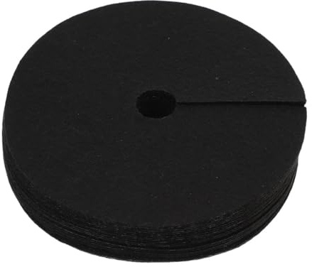 Milisten 30pezzi Dischi Pacciamatura Non Intessuto per Protezione Riutilizzabile Giardinaggio per Controllo Erbacce e