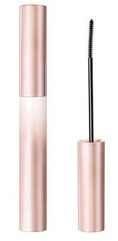 Wasserfeste Mascara （Wimperntusche）für Feine Kurze Wimpern und Untere Wimpern, Schwarze Mascara mit Ultrafeiner Bürste, Verdickend, Klumpenfrei, Verlaufsicher und Lang Anhaltend, Leicht