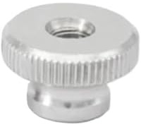 MNUPL 1-10PCS 304 Edelstahl Hand Mutter GB806 Hohe Kopf Rändelmutter Werbung Dekorative Nagel M2 M 2,5 m3 M4 M5 M6 M8 M10(Through Hole,M2.5 10PCS)