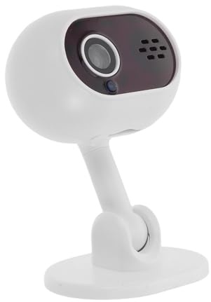 FONDOTIN Telecamera Wireless Interna Piccola con Visione Notturna HD Audio Bidirezionale e Controllo Mobile per Sorveglianza Animali Domestici e Sicurezza Casa