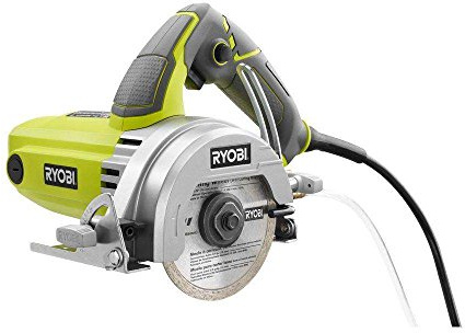 12 -AMPS 4 in. Blade Corded Wet Tile Saw
