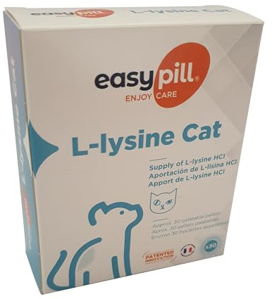 Easypill L-Lysine für Katzen, 30 x 2 g-Tabletten