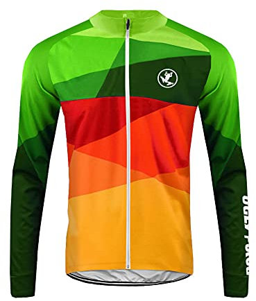 UGLY FROG LJ38 MTB Rennrad Neue Winter Jersey Thermisches Fahrradtrikot Vlies Thermo Langarm Shirt Herren Breathable Radfahren Männer Fahrradbekleidung