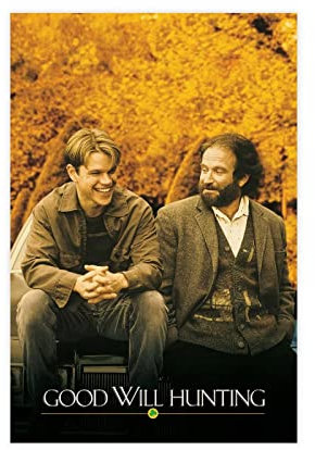 HDTS Affiche classique du film « Good Will Hunting » - Décoration de chambre à coucher - Paysage sportif - Décoration de bureau - Cadeau sans cadre : 30 x 45 cm