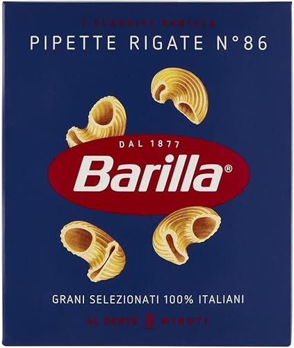 Pasta Barilla Pipette Rigate Nr. 86 Italienisch Nudeln 500g Pack