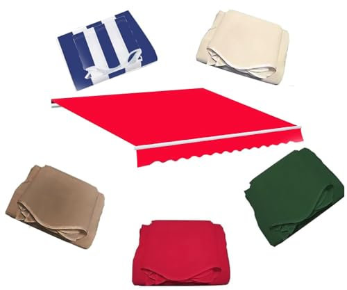 Manuell einziehbare Markise für Terrasse – verstellbarer Sonnenschutz mit UV-Schutz – idealer Überdachung für Fenster, Tür, Veranda, Deck - Wandhalterung Outdoor Markise (Grau 80 x 200 cm)