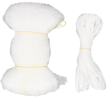Kattnät för Balkong, Katt Säkerhetsnät Anti-Fall Mesh Staket Balkong Skuggnät Skärm Trappa Uteplats Räcke Skydd, 8 X