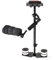 Flycam Stabilisateur portatif 5000 avec plaque à dégagement rapide et pince de fixation pour appareils photo reflex numériques. Cardan 3 axes avec poignée en mousse. Hauteur : 55-73 cm. Charge utile
