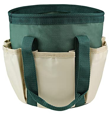 Garden Tool Tote Bag With 6 Pockets Garden Tool Holder Gardening Hand Tool Storage For Tools Indoor Or Outdoor