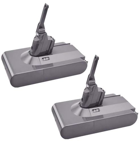 JHKJ Batteria di ricambio 21,6 V 4000 mAh 3000 mAh Batteria al litio 21,6 V Batterie aspirapolvere Batterie spazzatrici per V8 SV10 per motore 25 W a 105 W,21.6v2200mah 2pack