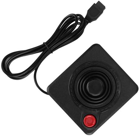 LUCKDANO Retro Classic 3D Analog Joystick Controller Game Control für 2600 & 7800 – Ergonomisches und Langlebiges Design für Vintage-Gaming-Erlebnis