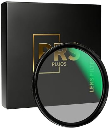 PLUOS&PRS 67mm Polarising Filter Circular Polarizing CPL,18 Layer Multi Resistant Nano Coatings Circular,Reduce Glare/Enhance Contrast/Ultra Slim,HD Optical Glass Polarizer Filter with Cleaning Cloth