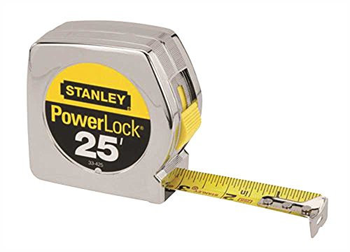 Stanley Hand Tools 33 – 425 2,5 cm x 25 'PowerLock® II professionale metro a nastro
