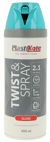 Plasti-kote 21117 400ml Premium Spray Paint Gloss - Exotic Sea