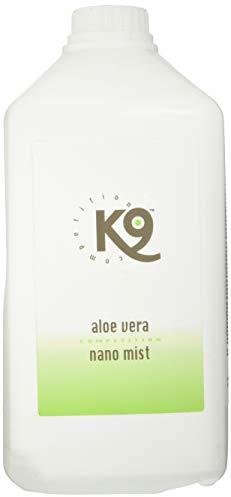 K9 Competition Aloe Vera Nano Mist (2,7 l) - EIN Leave-In Conditioner mit Einer schnellen antistatischen Wirkung, Macht das Fell besonders leicht zu bürsten und verleiht fantastisches Volumen