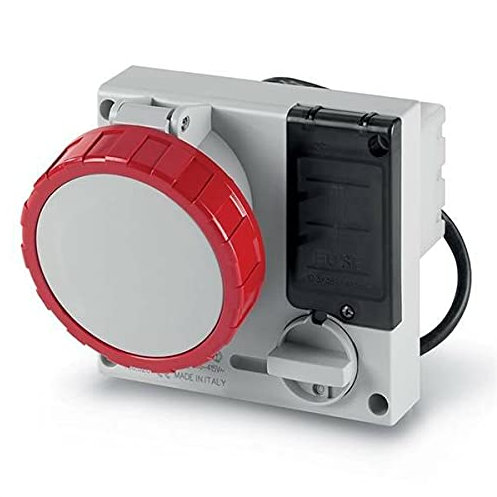 SCAME Omnia – Base/S IP67 3-polig + neutral + Erde 32 A 346 – 415 V Sicherungshalter