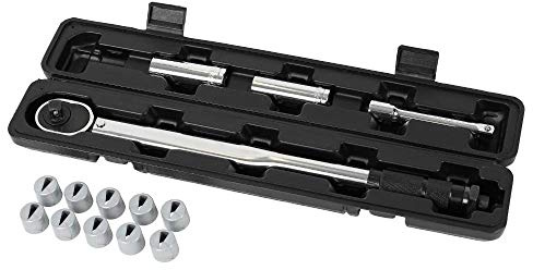 Milenco Caravan Roue Clé dynamométrique sécurité Set + 20 indicateurs de Boulon de Roue