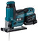 Makita JV102DSMJ Akku-Pendelhubstichsäge 10,8 V / 4,0 Ah, 2 Akkus + Ladegerät im MAKPAC, Petrol, mit 2x Akku 4,0 Ah