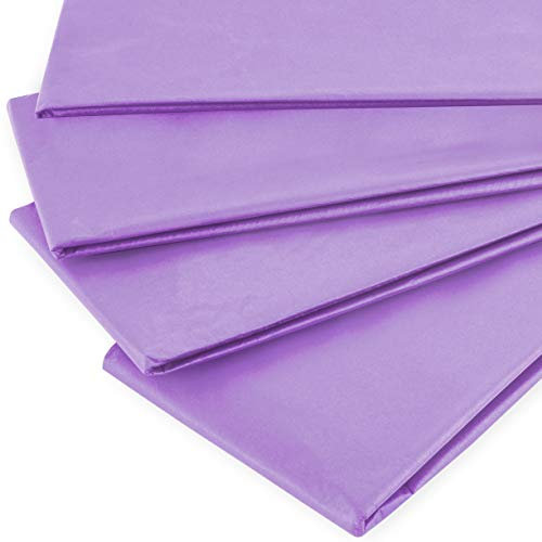 Ashton and Wright Carta velina - 50 x 70 cm - 14 g - 10 fogli - Lilla chiaro - Confezione singola