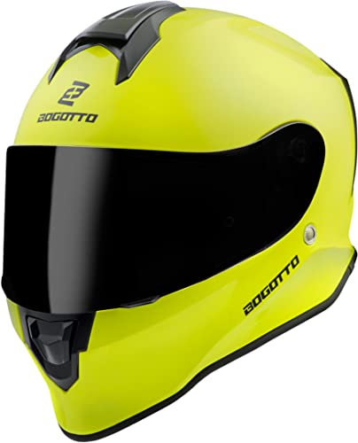 Bogotto V151 Helm, neon-gelb, L