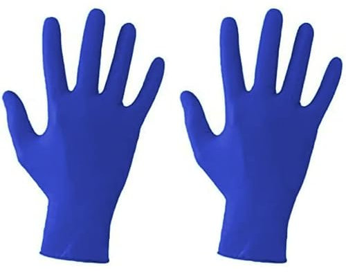 VIRSUS 1000 Guanti in nitrile blu cobalto senza polvere XL guanti in nitrile monouso da lavoro no lattice latex free AQL 0,65 Extra Large