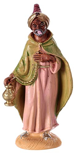 Holyart Heiliger König Balthasar 10cm für Krippe