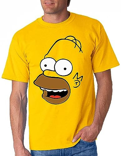 Homer Face - Camiseta Manga Corta