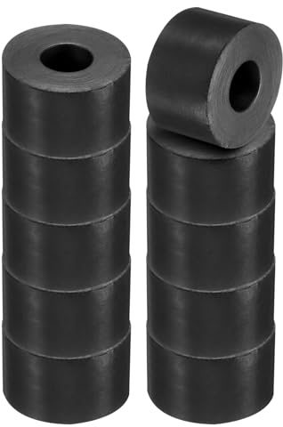 PATIKIL Distanziatore Gomma Multiuso, 10Pz 1Od 0.39Id 0.6Spessore Rondelle Neoprene Antivibranti Isolamento, Ammortizzatori Gomma, Distanziatori Bulloni Hvac e Accessori Auto