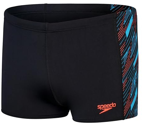 Speedo Herren Hyperboom Panel Aquashort | Schwimmtraining | Fitness | Chlorbeständig Schwimmbekleidung (1er Pack)