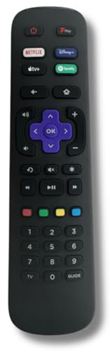 Ersatz Fernbedienung für TCL Roku TV 55RP620K | 65RP620K |