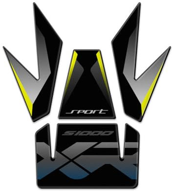 Az Graphishop Paraserbatoio Resina 3D Compatibile con BMW S 1000 XR 2024 Protezione da Urti e Graffi Accessori Moto Made in Italy GP-1063 (Sport/Gravity Blue)