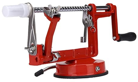 OFFSCH Multifunktionale Obstschäler Maschine Apfelschäler Entkerner Und Stabiler Saugfuß Für Schnelle Und Einfache Zubereitung Von Obst Und Spülmaschinenfest