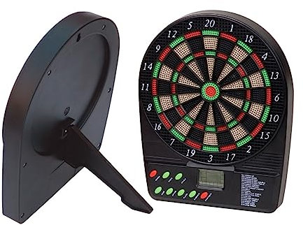 BESPORTBLE Elektronische Dartscheibe Mit LCD-anzeige Automatische Punktewertung Spiele Optionen Bis Spieler Turnierscheibe Hitzebeständige Bereiche Farbwahl Zufällig