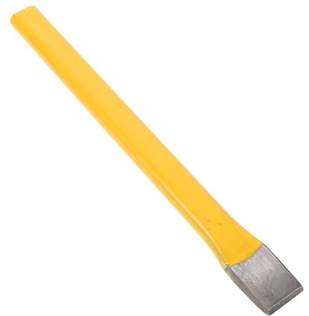 NUOBESTY Scalpello Per Intaglio in Acciaio Per Muratura Scalpello Piatto Multifunzionale Per Incisioni Utensili Per Intaglio Professionale 250mm Per Muratura e Lavori Da Te