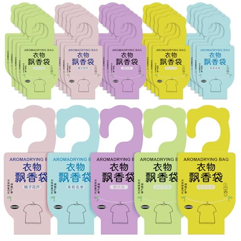 30 PCS Wardrobe Fresheners,Scented Sachets for Wardrobes And Drawers,Natural Mothproof Agent,Scented Sachet Bags,Drawer Fresheners,Wardrobe Air Freshener for Drawers Closets Room Wardrobe Bathroom (B)