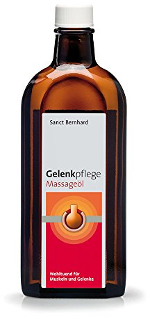Sanct Bernhard Gelenkpflege Massageöl mit Murmeltieröl, Arnika, Johanniskraut, Beinwell 250 ml