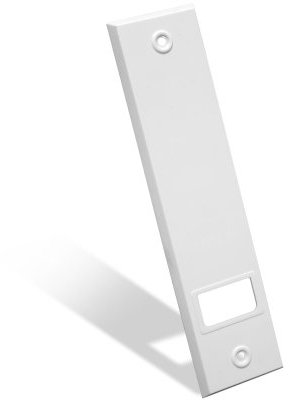 jarolift Placca Copriavvolgitore in Plastica, Distanza tra i Fori 186 mm, Bianco