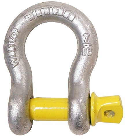 TITAN 10319059 Feuerverzinkter Schäkel Für Anker