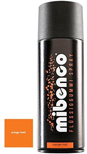 mibenco Flüssiggummi Spray orange matt - 400 ml