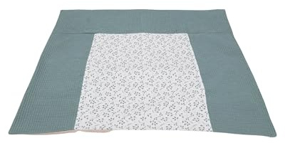 ULLENBOOM Wickelauflagenbezug 75x85 cm - Waschbar und aus reiner Baumwolle | 100% Baumwolle, Alle Materialien OEKO-TEX zertifiziert, Made in EU, Schadstoffgeprüft, waschbar, Bezug für Wickelunterlage