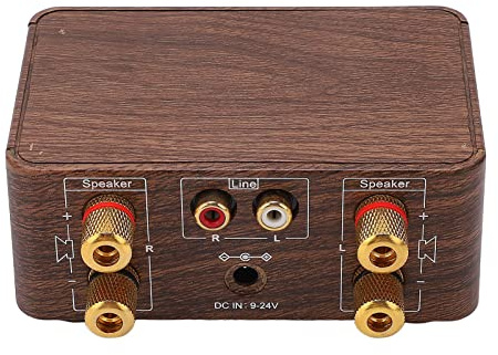 Mini Bluetooth 5.0 Effektförstärkare DC9V-24V Dubbla 50W Kanaler 2.0 Stereo HiFi Digital Amp USB-hemhögtalare med USB-ingång för Hem HiFi Stereohögtalare