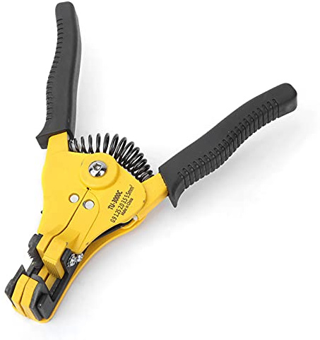 Abisolierzange, Automatische Abisolierzange Elektriker Kabelabisolierwerkzeug 0,9/1,25/2,0/3,5/5,5 Mm, Ergonomisches Abisolierwerkzeug Abisolierzange Drahtabisolierzange