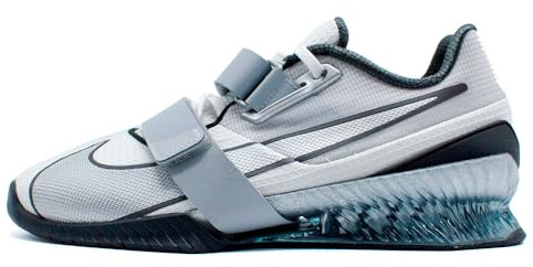 Nike Romaleos 4 Weightlifting Shoes (CD3463-002, Wolf Grey/Lightning) Size 7.5